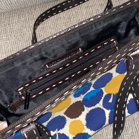 Vintage BCBGMaxAzria Stitched Purse - Picture 5 of 7